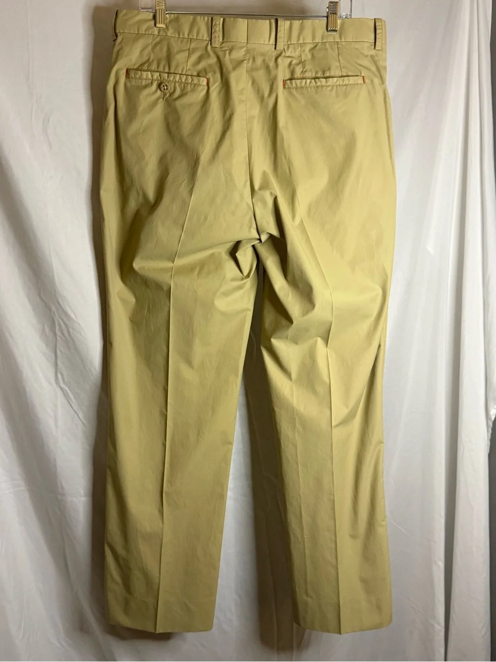 Aristo Eighteen Men’s Golf Pants Size 36 Khaki Performance Flat Front Casual